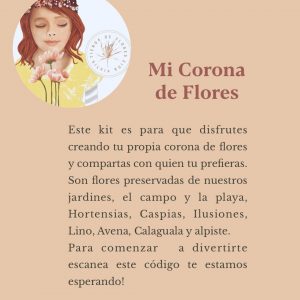 Kit Mi Corona de Flores